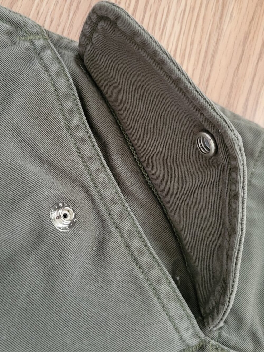 Citizens of Humanity Surplus Cargo Pants Size 26 Olive Green Utility Pants - Picture 5 of 12